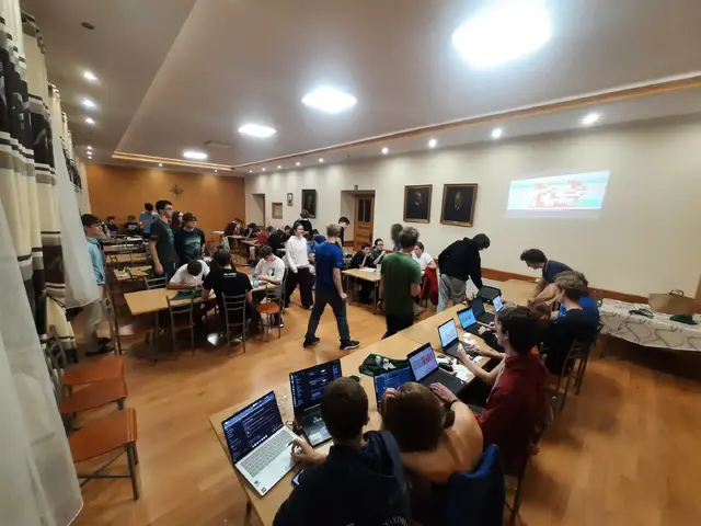 Praca drużynowa podczas V Warsztatów Matematycznych