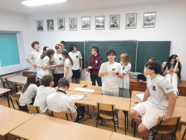Wspólne zdjęcie uczestników V Warsztatów Matematycznych