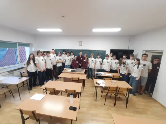Wspólne zdjęcie uczestników V Warsztatów Matematycznych