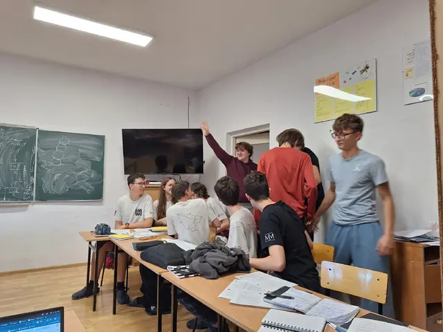 Wspólne zdjęcie uczestników V Warsztatów Matematycznych